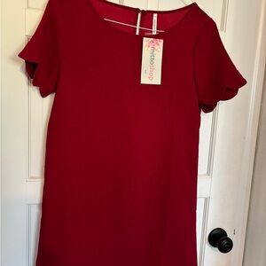 Mittoshop Ruby Red Mini Dress